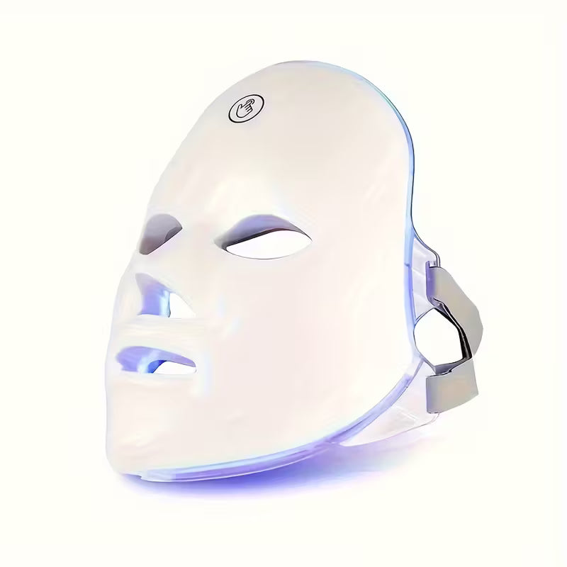 7-Color LED Facial Mask with Eye Protection