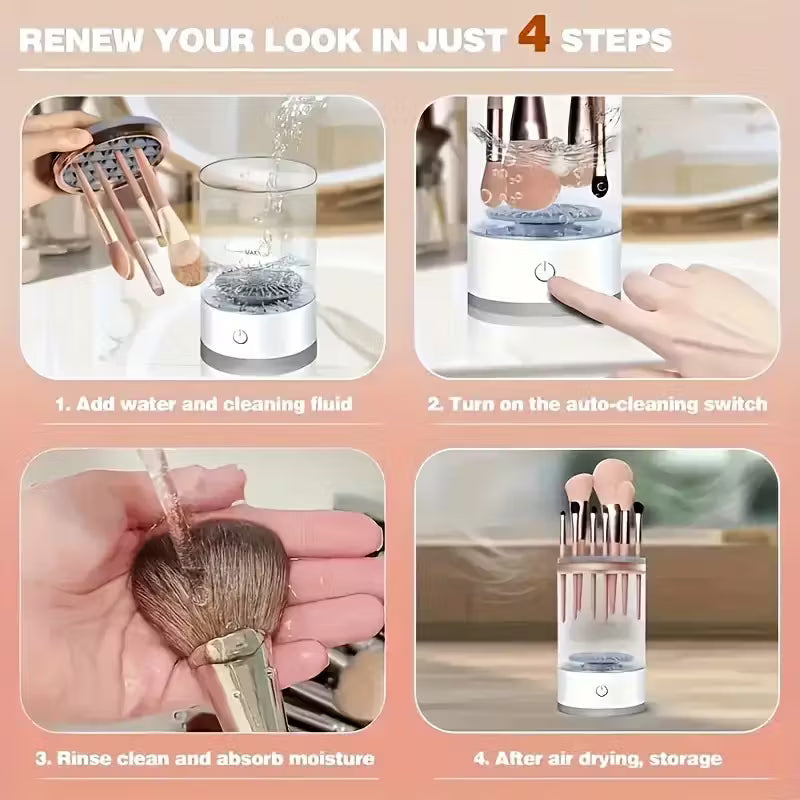 USB Electric Makeup Brush Cleaner and Dryer