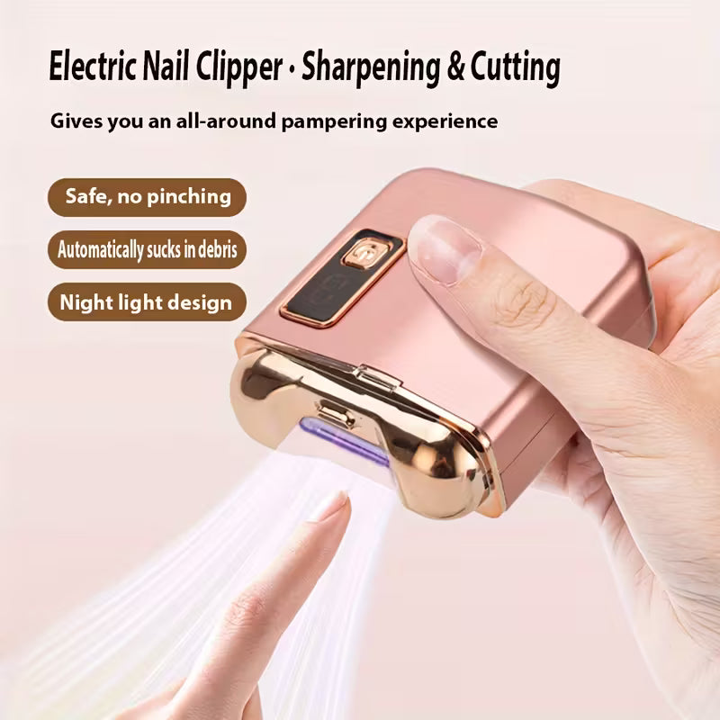 AutoTrim Pro™ Rechargeable Electric Nail Clipper